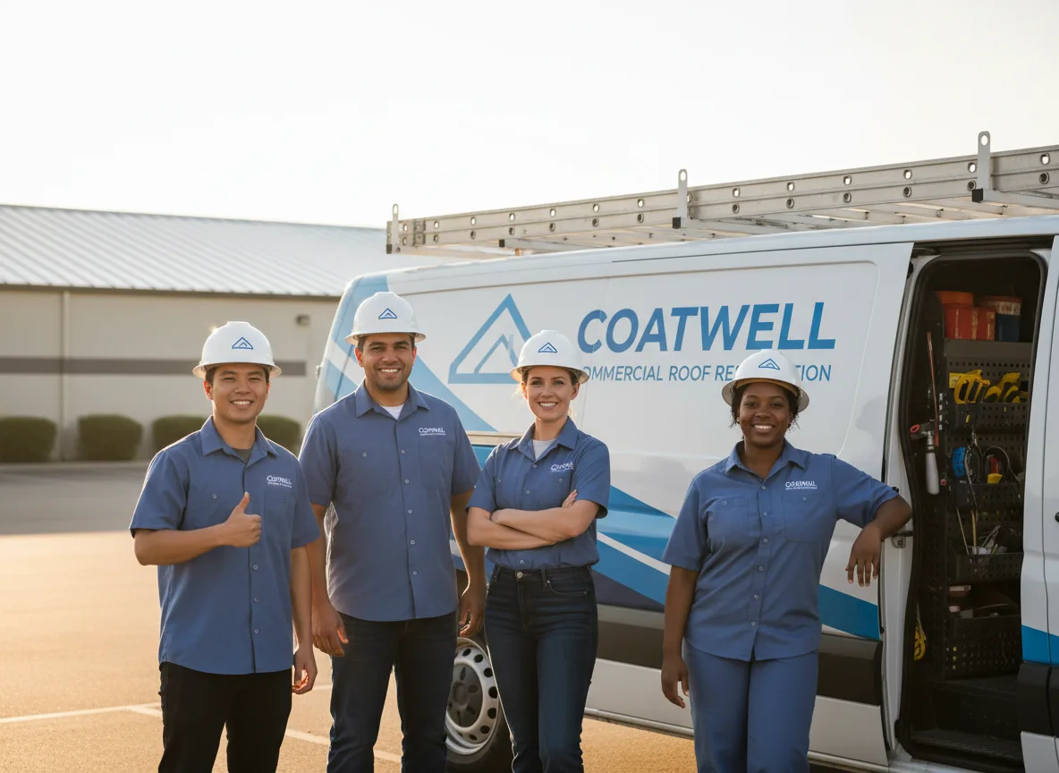 Commercial roof coating company in Nashport, OH